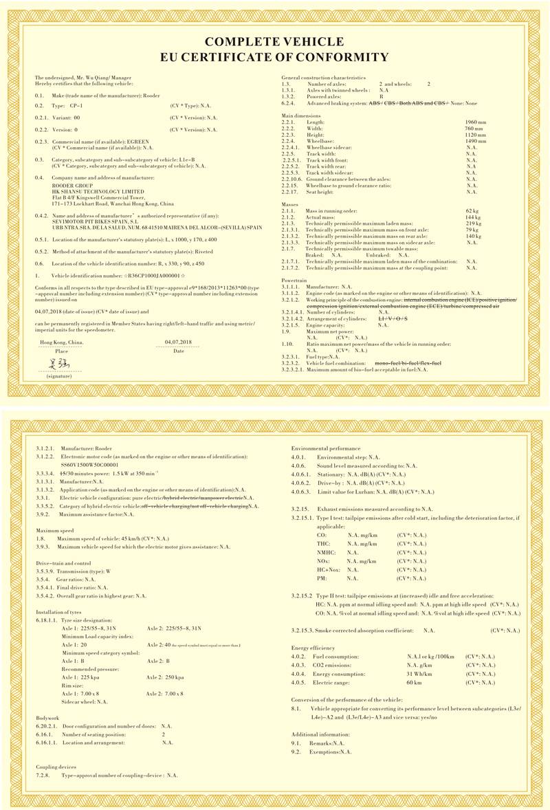 document approval mail Zulassung citycoco & mit EWG Rooder kommen COC document approval mail Zulassung citycoco & mit EWG Rooder kommen COC