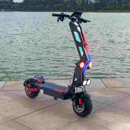 Foldable Electric Scooter For Adults With Seat factory OEM